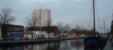 zicht over Piushaven