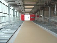 interieur met hellingbanen
