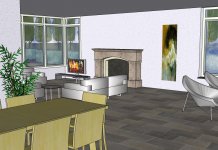 impressie woonkamer